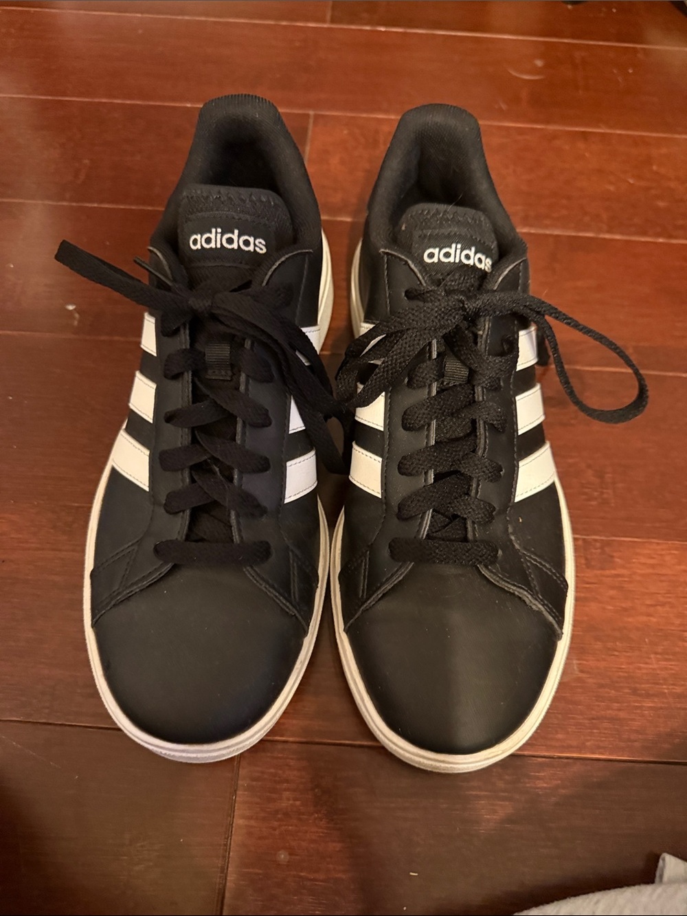 adidas Black & White Women’s Low-Top Sneakers